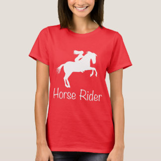 T - Shirt Pferderennfahrer