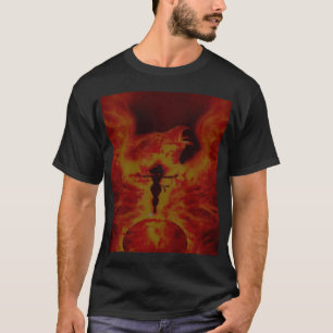 T-Shirt Phoenix-steigen-BG