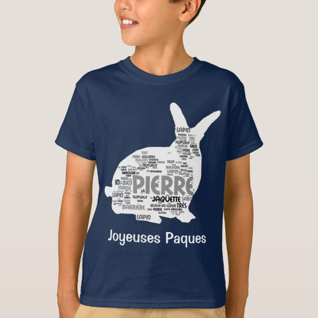 T-Shirt Pierres Lapin (Vorderseite)