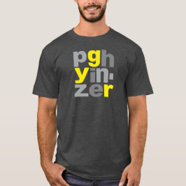 T - SHIRT PITTSBURGHS YINZER