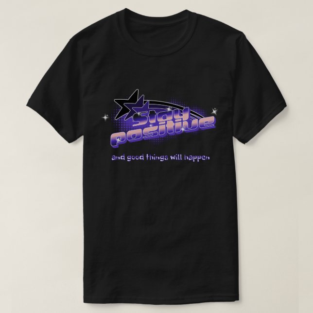 T - Shirt "Positiv Bleibe" (Design vorne)