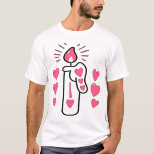 T - Shirt pour femme pour la Saint-Valentin 2025