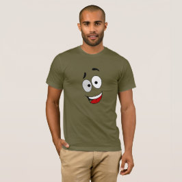 T - Shirt pour homme - Jasper - Un visage heureux