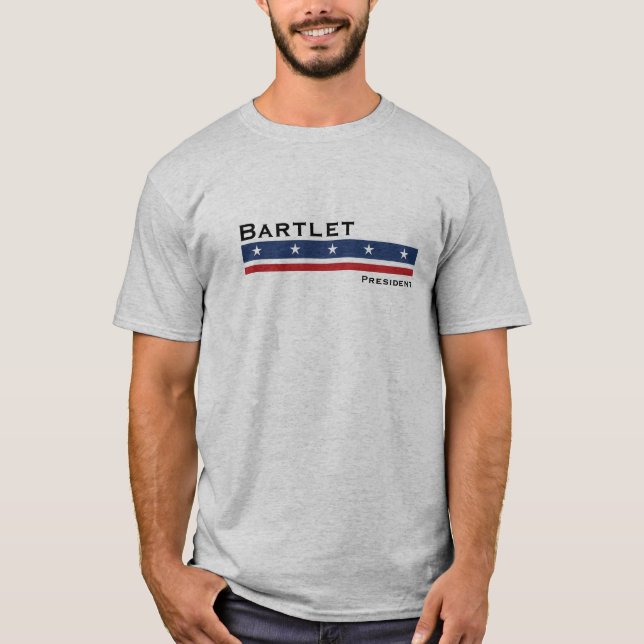 T - Shirt Präsidenten-Jed Bartlet West Wing (Vorderseite)