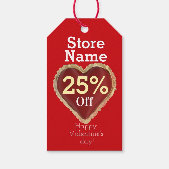 T Shirt Preis Geschenkanhänger (Vorderseite)