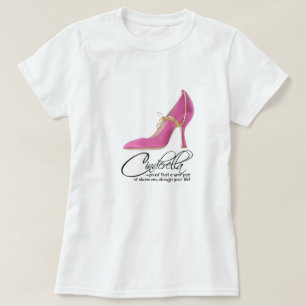 T - Shirt Princess Aschenputtel Zitat