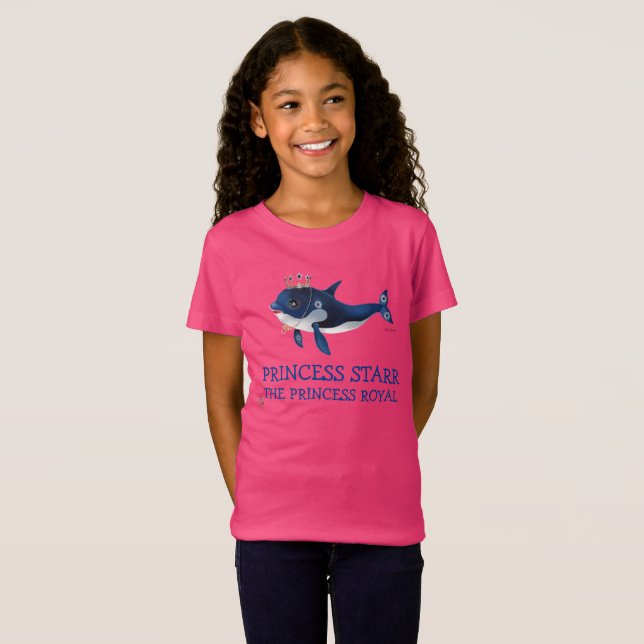 T - Shirt Princess Starr, Prinzessin Royal (Vorne ganz)