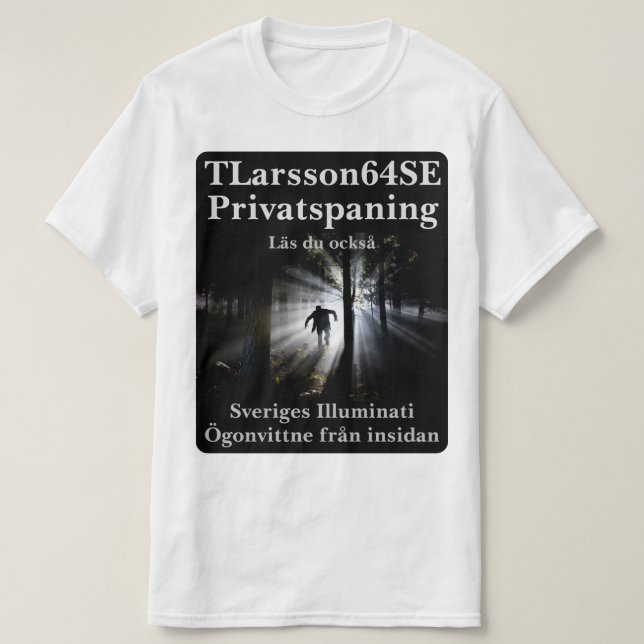 T-shirt — Privatspaning (Design vorne)