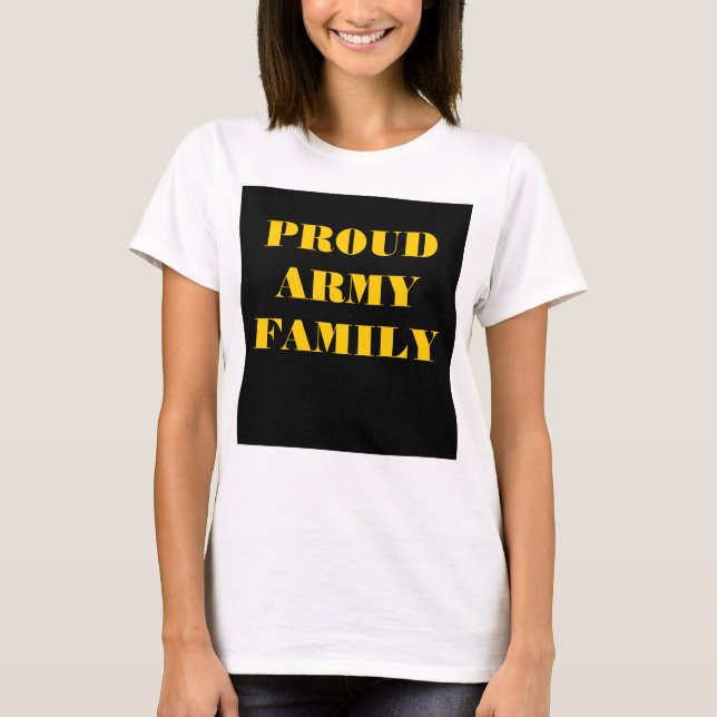 T - Shirt Proud Army (Vorderseite)