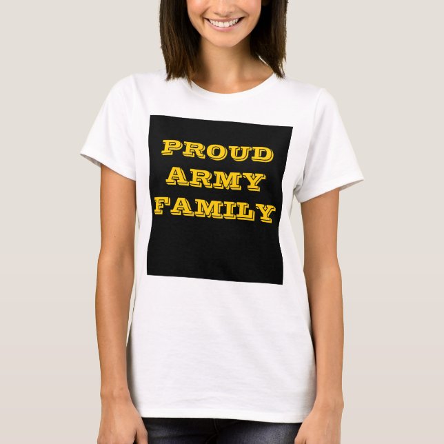 T - Shirt Proud Army (Vorderseite)