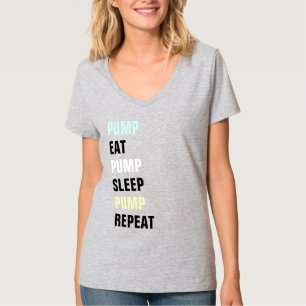 T - Shirt "Pump & Repeat"