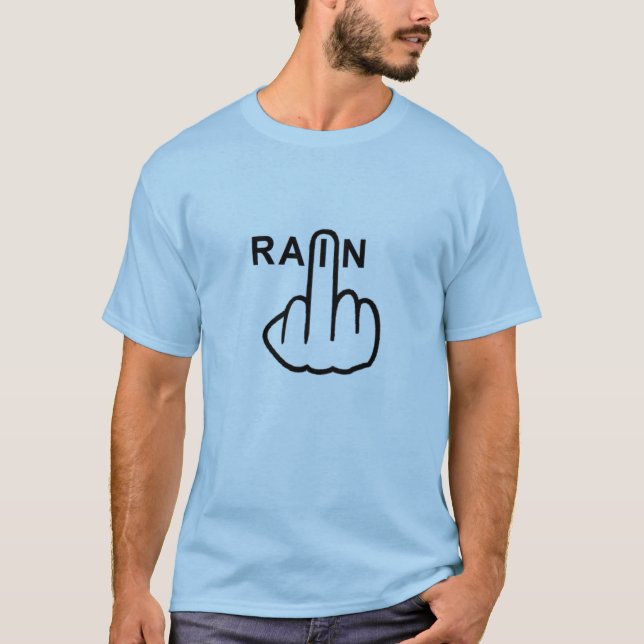 T - Shirt Rain Gedreht (Vorderseite)