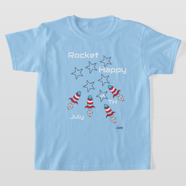 T-Shirt : Rakete (Ablage )