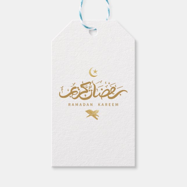 T - Shirt Ramadan Kareem Geschenkanhänger (Vorderseite)