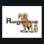 T-SHIRT Rambuncyslich Poster<br><div class="desc">Wenn Sie ein wenig scharfsinnig sind oder jemanden kennen,  der das ist,  dann könnte dieser Rambunker Slogan über T - Shirt,  Sweatshirts und andere Geschenke für Sie sein. Es gibt eine Vielzahl von Text- und Bildstilen,  darunter Ram,  Beach Ball und Combo.</div>