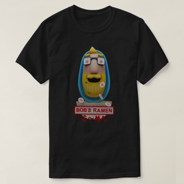"T - Shirt Ramen de Bob Rocket League" par jamesbi (Design vorne)