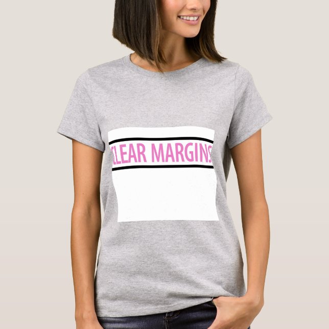T - Shirt Ränder löschen (Vorderseite)
