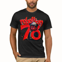 T-Shirt Rebellion 78 teddy bear 