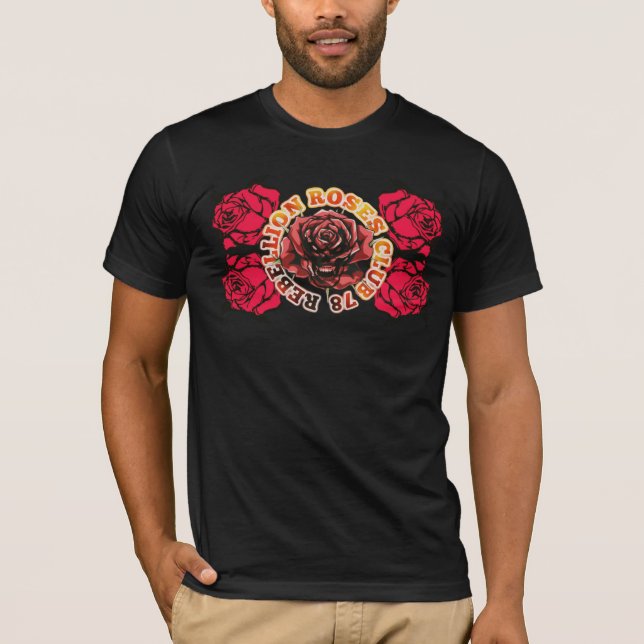 T-Shirt RebellionRosesClub78  (Vorderseite)