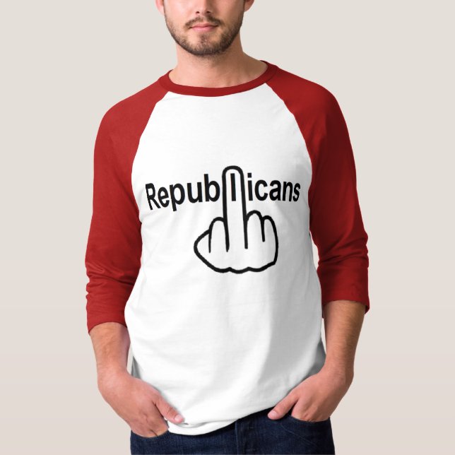 T-Shirt Republicans Flip (Vorderseite)