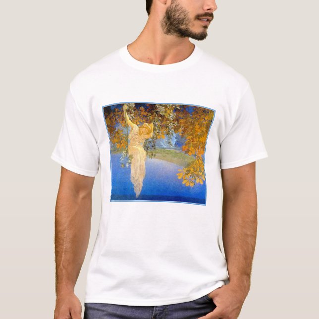 T - Shirt: Reveries - von Maxfied Parrish T-Shirt (Vorderseite)