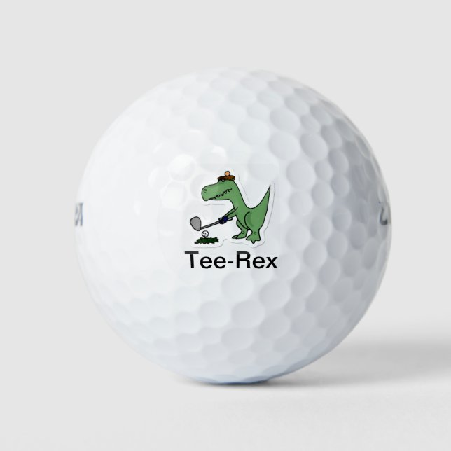 T-Shirt-Rex Golf Ball (Vorderseite)