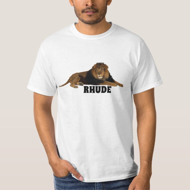 T-Shirt-Rhude T-Shirt (Vorderseite)
