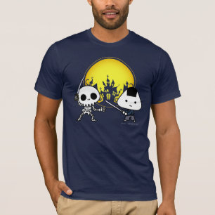 T - Shirt - RiceBall Samurai GEGEN Skelett