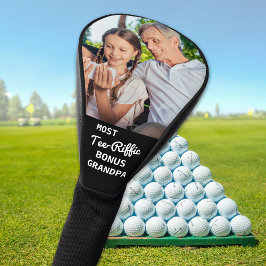 T-Shirt-Riffic BONUS GRANDPA Custom Golfer Foto Golf Headcover