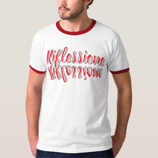 T - Shirt Riflessione (Vorderseite)