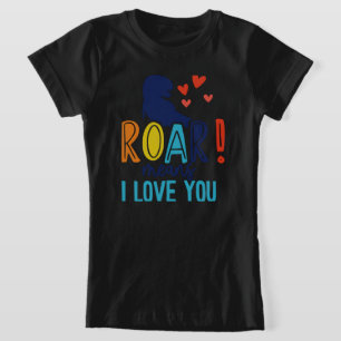 T - Shirt ROAR mit Liebe - T-Shirt Dino Kids