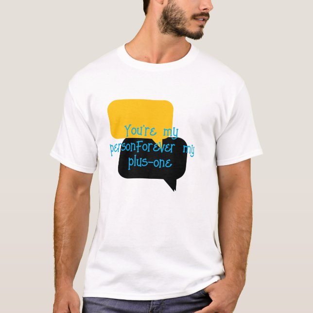 T-Shirt - Romantic Soulmate Quote (Vorderseite)