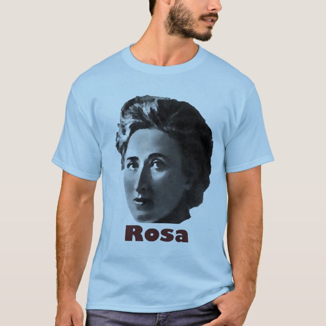 T - Shirt Rosa Luxemburg (Vorderseite)