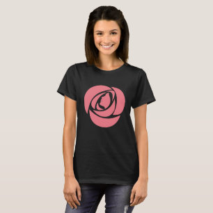 T - Shirt-Rose-Vorderseite Diversity-Anweisung zur T-Shirt