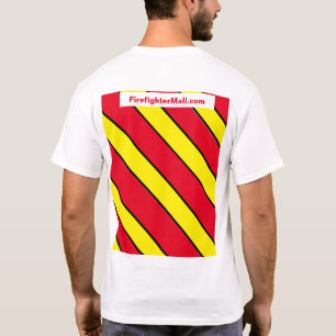 T - Shirt Rot/Gelb