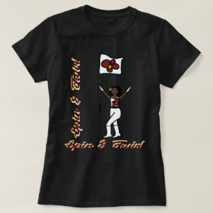 T - Shirt Rote Blume