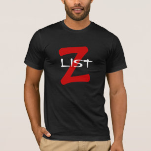 T - Shirt ROTES KENNZEICHEN-ENTWURF Z-Liste Z