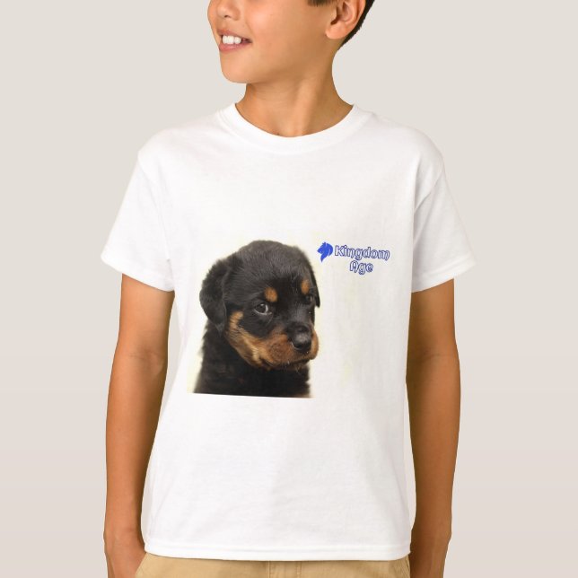T - Shirt, Rottweiler, Welpen, Christlich T-Shirt (Vorderseite)