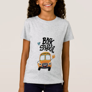 T-Shirt Rückkehr zur Schule mit Bus