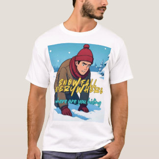 T-Shirt Rückruf, finde Liebe, Erinnerungen im Schn
