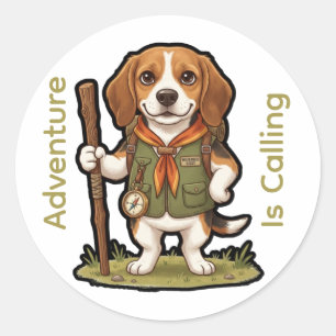 T-Shirt Runder Aufkleber