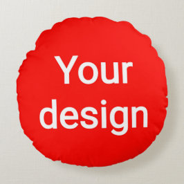 T-Shirt Rundes Kissen