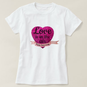 T - Shirt S M L XL Rosa Herzenslust