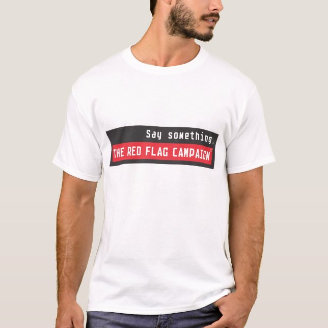 T-Shirt-Sagen etwas T-Shirt (Vorderseite)