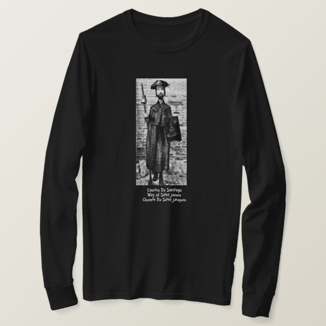 T-Shirt Saint James Way  (Design vorne)