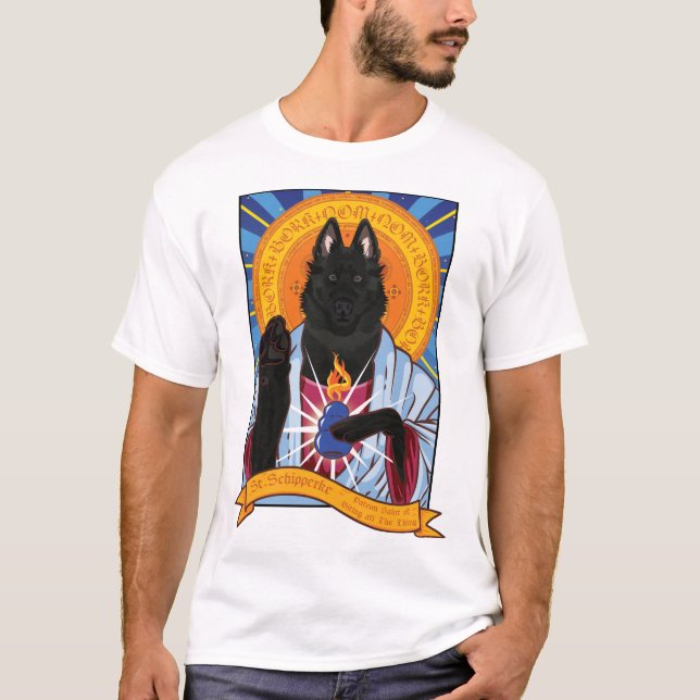 T - Shirt Saint Schipperke (Vorderseite)