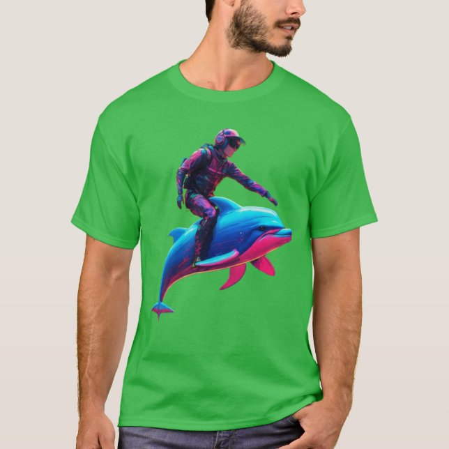 T - Shirt-Sammlung von Dolphin Splash T-Shirt (Vorderseite)