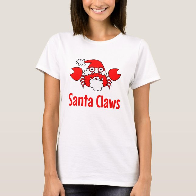 T - Shirt Santa Claws (Vorderseite)