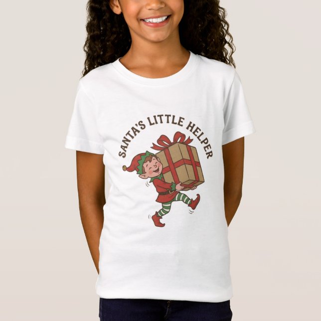 T-Shirt Santa’s Little Helper (Vorderseite)