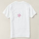 T - Shirt-Schablonen-Aphrodite-Wellness-Center u. T-Shirt (Design Rückseite)